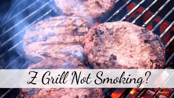 Z Grill Not Smoking