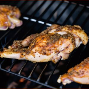 Chicken breast smoking