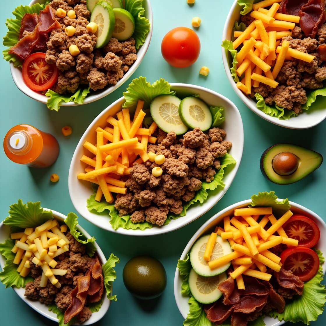burger bowl recipe