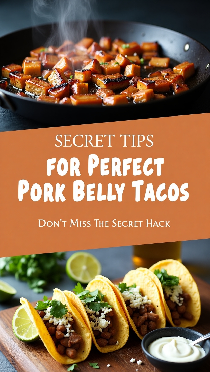 Pork belly Taco recipe