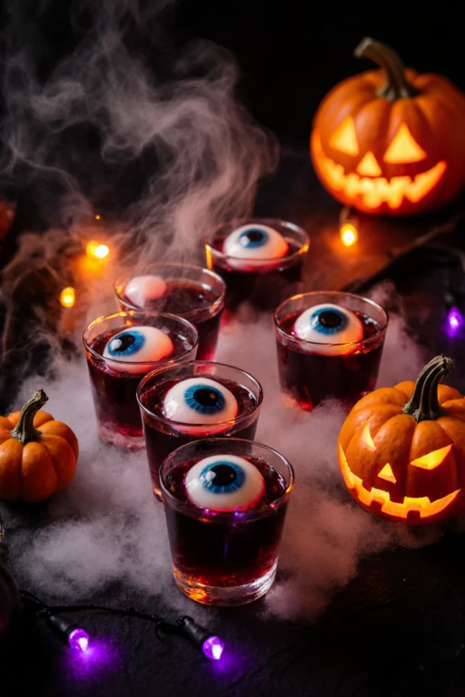 Halloween eye Jello Shots