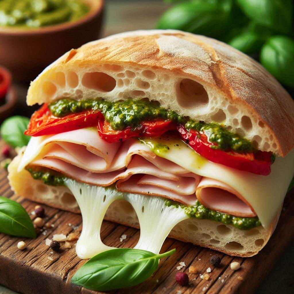 Copycat Starbucks Turkey Pesto Sandwich