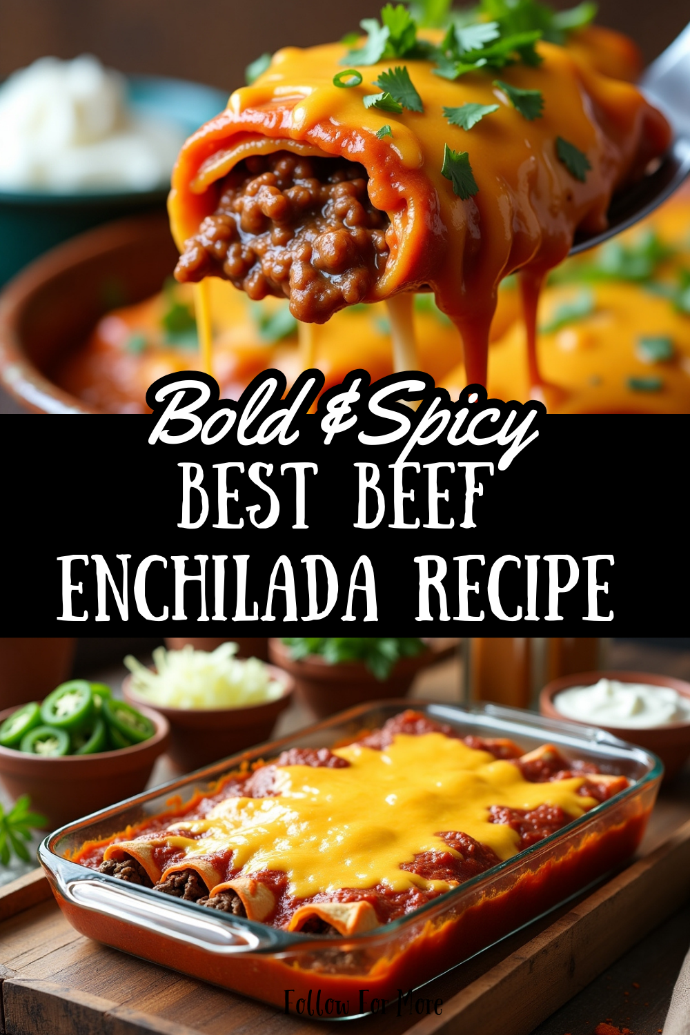 beef enchiladas with red sauce 6