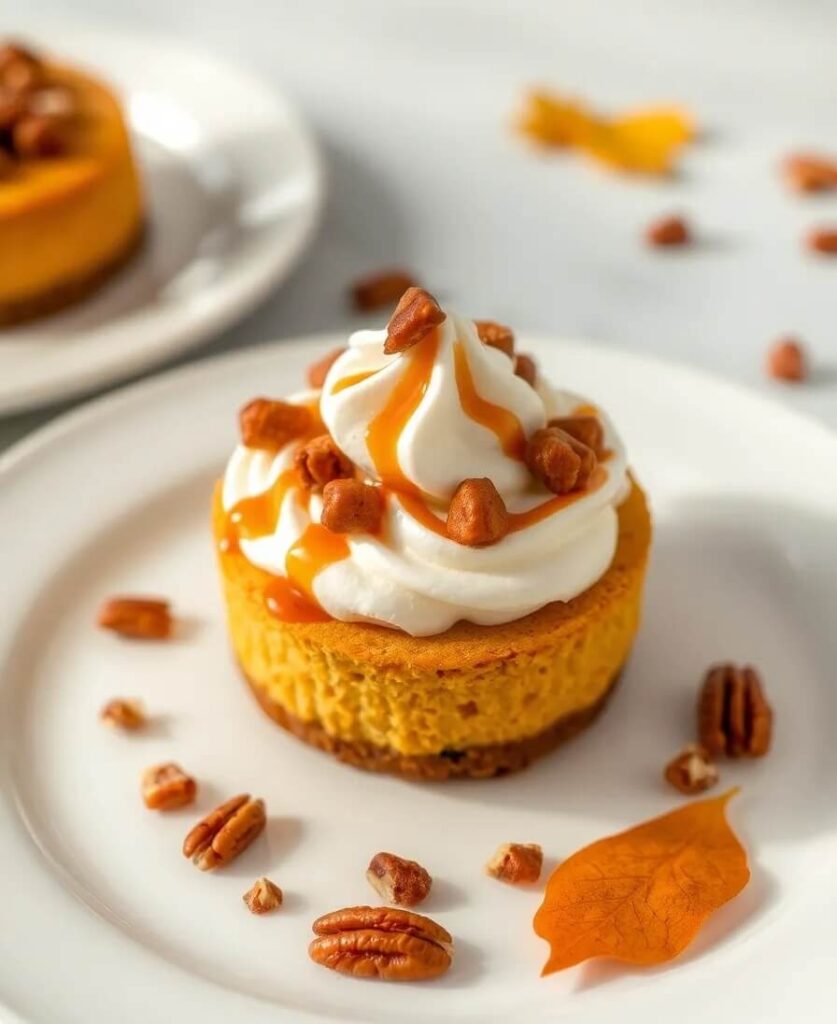 Mini Pumpkin Cheesecake 1