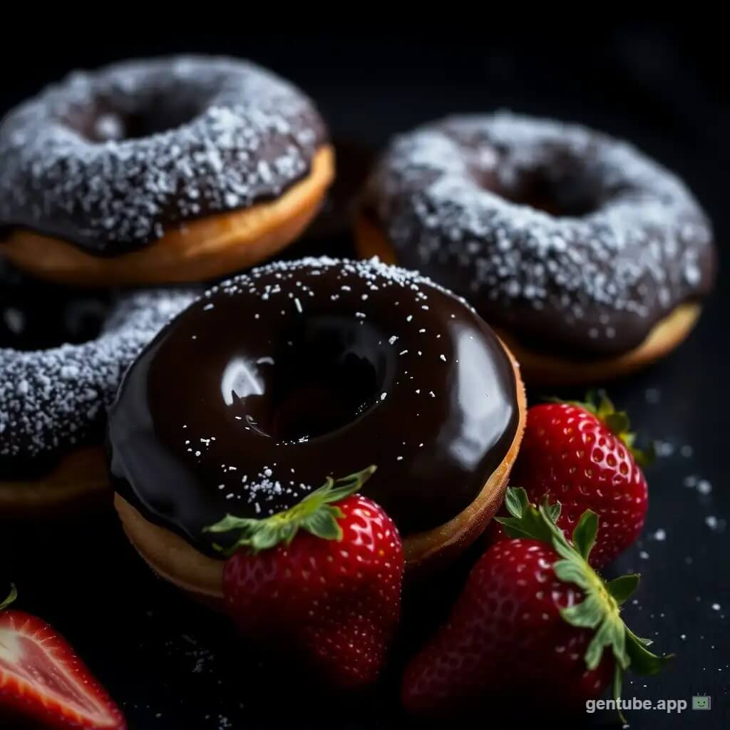 Cake Donut with Chocolate Glaze Recipe