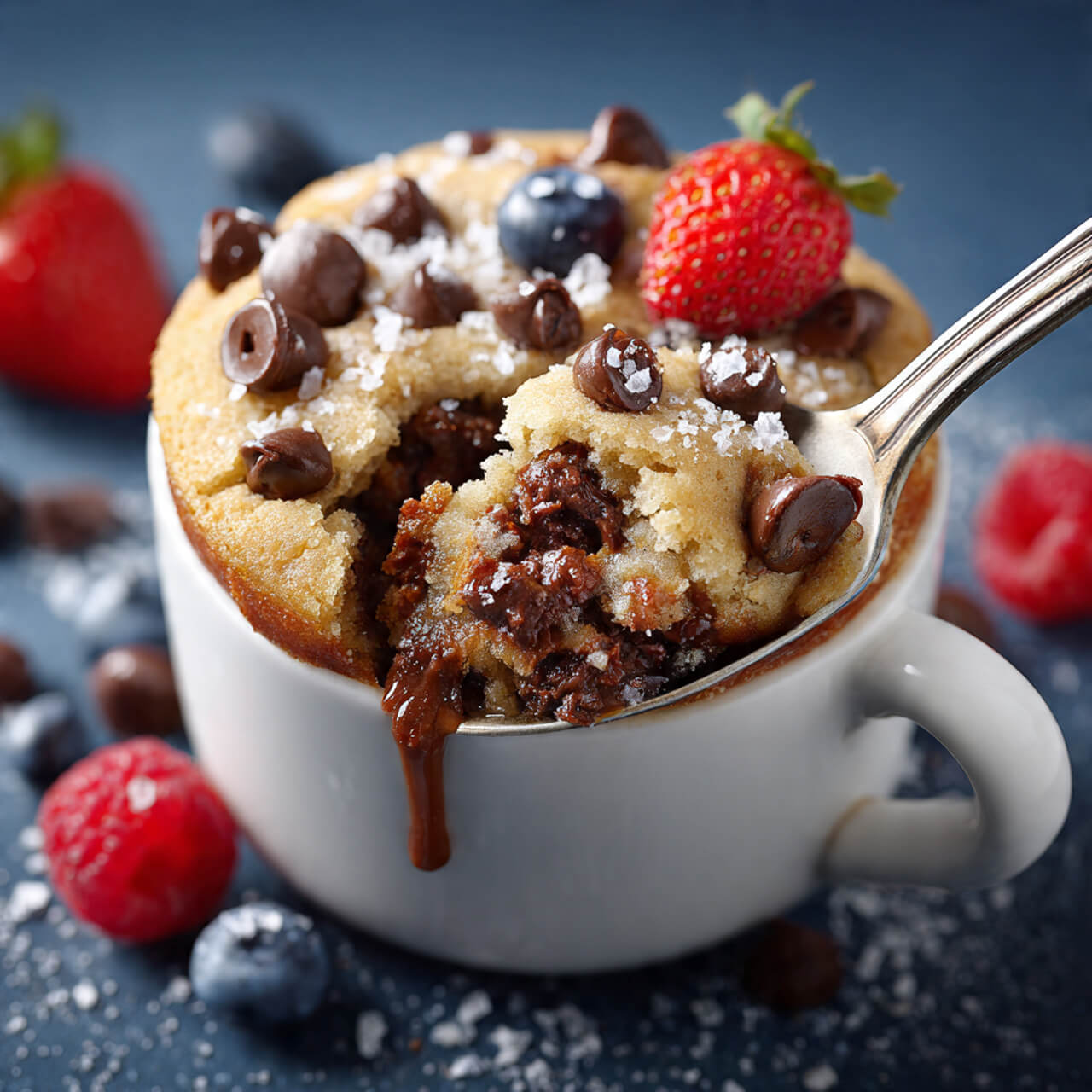Chocolate Chip Mug Cake