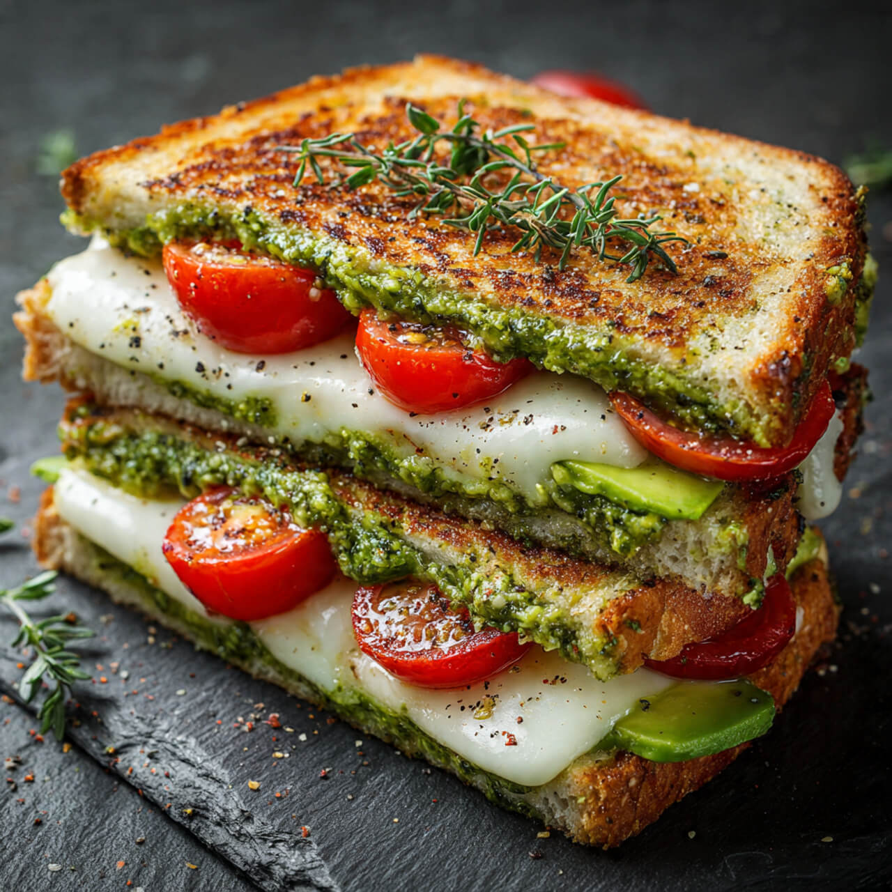 Avocado Grilled Cheese