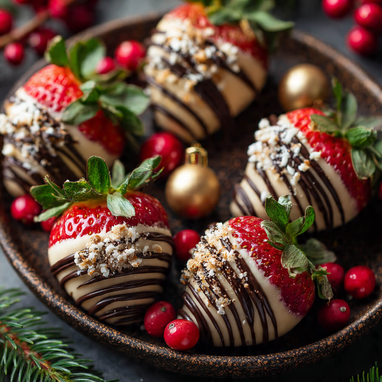 Cheesecake Stuffed Strawberries