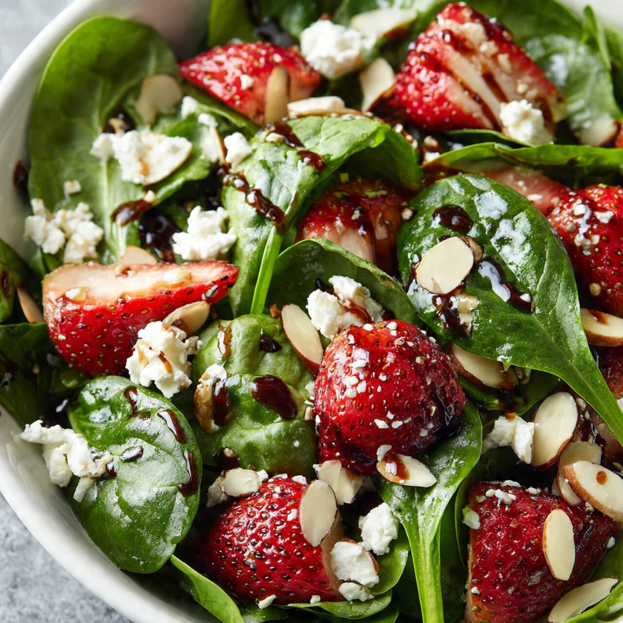 Spinach Strawberry Salad
