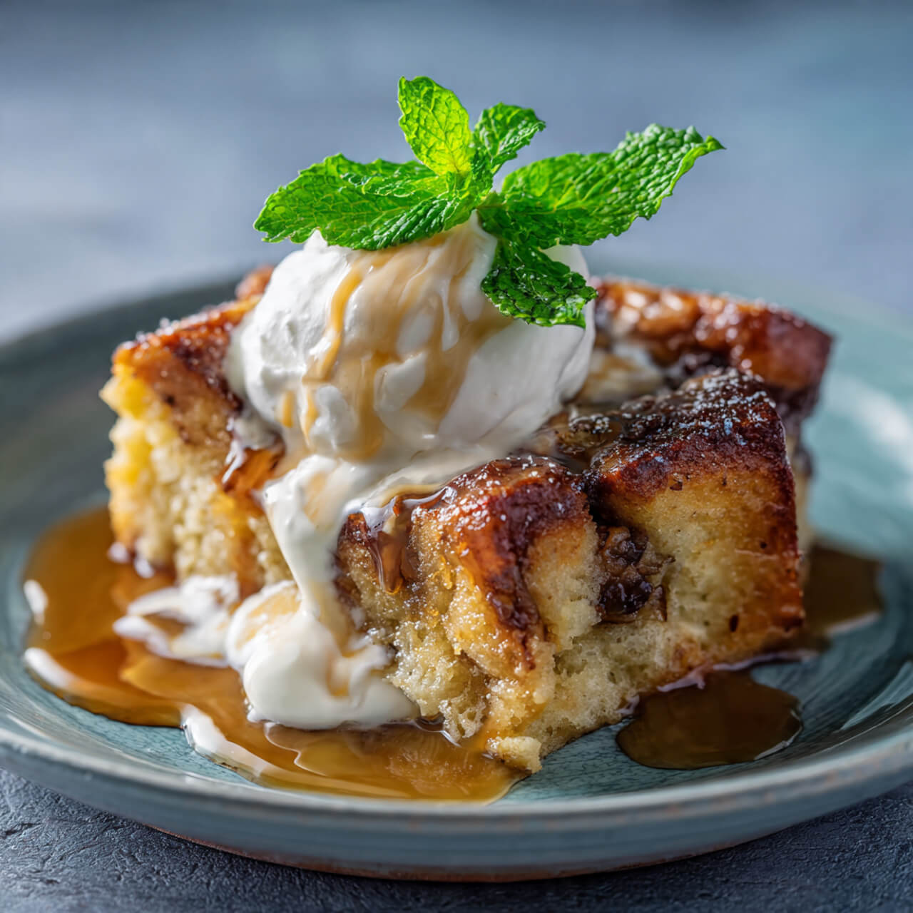 Air Fryer Bread Pudding