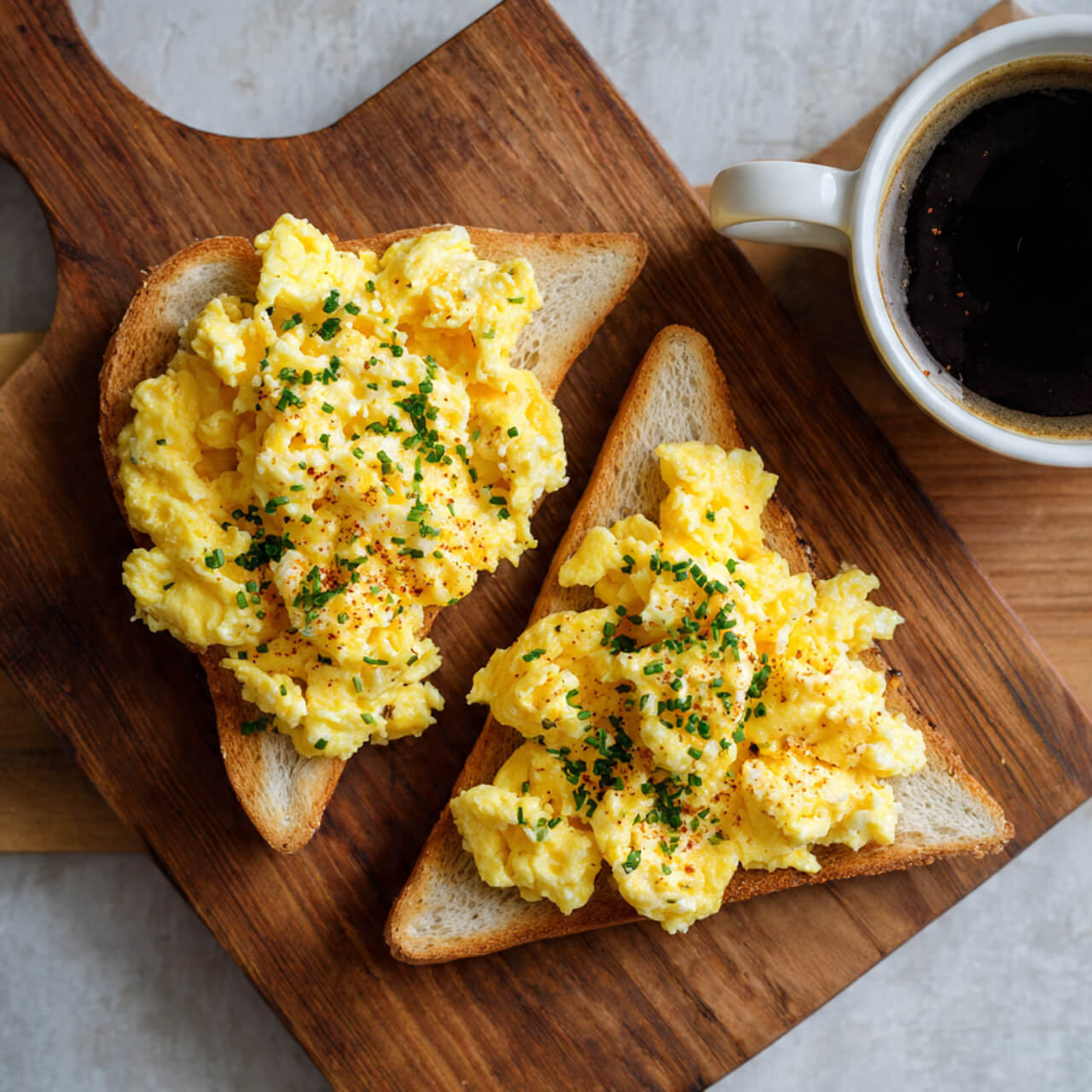 Air Fryer Scrambled Eggs