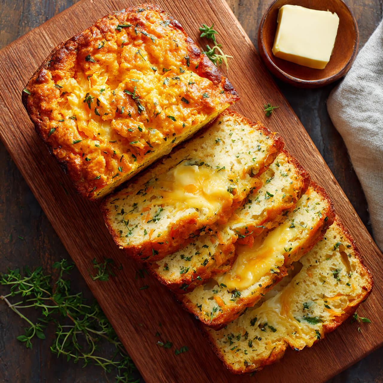 Cheddar Cheese Quick Bread
