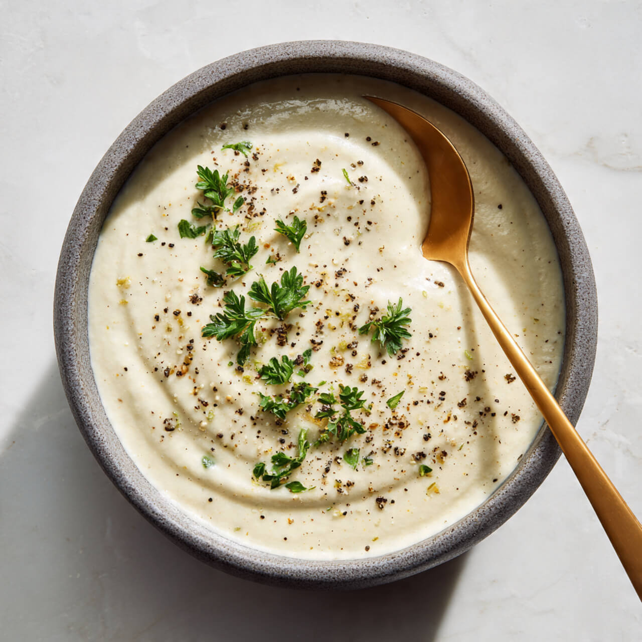 Vegan Cauliflower Alfredo Sauce