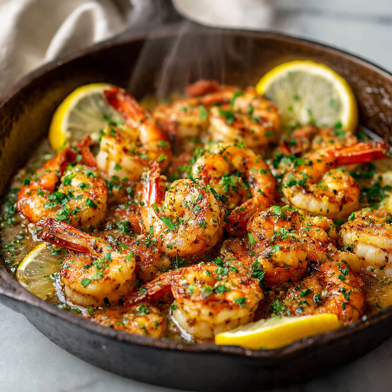 Lemon Garlic Shrimp