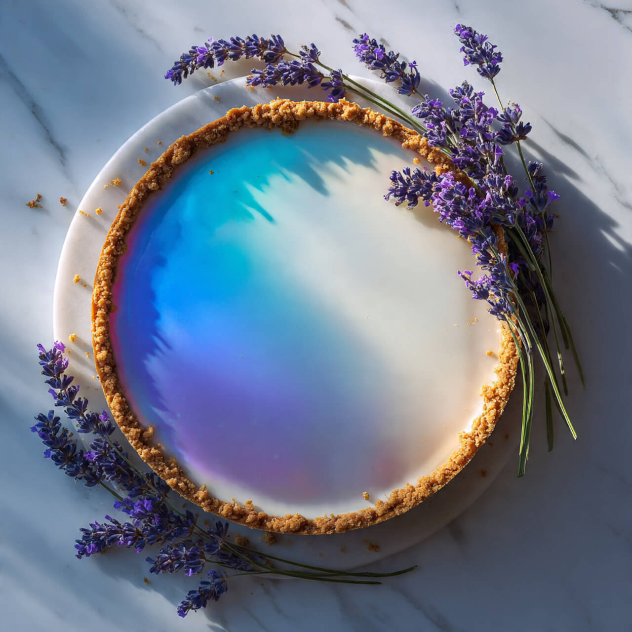 No-Bake Earl Grey Cheesecake