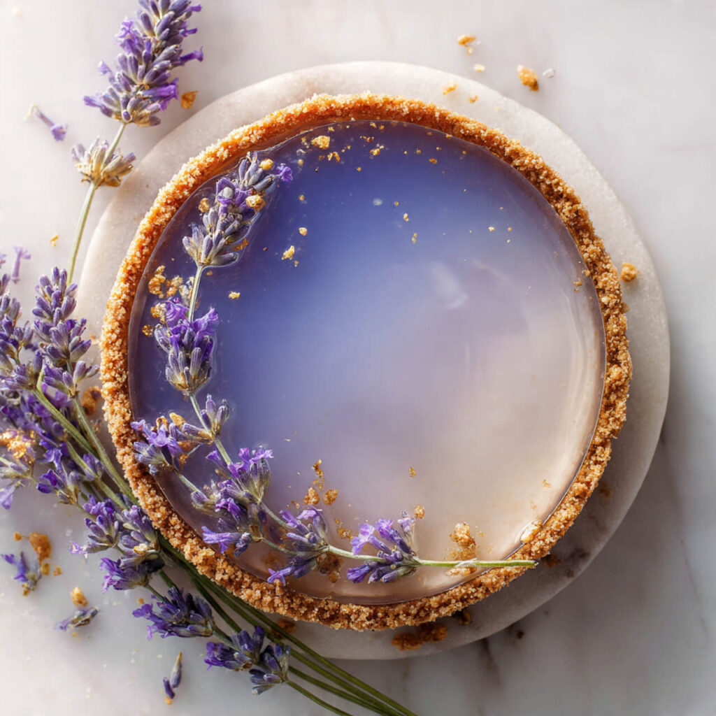 No-Bake Earl Grey Cheesecake