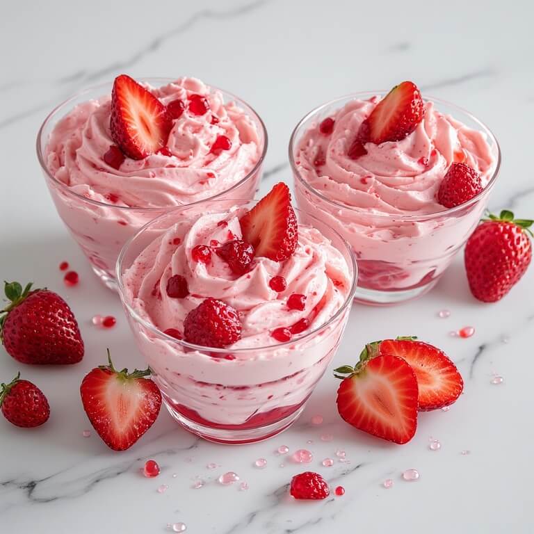 No-Bake Strawberry Fool