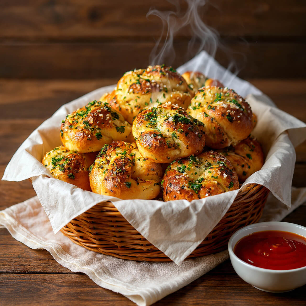 Sourdough Garlic Knots