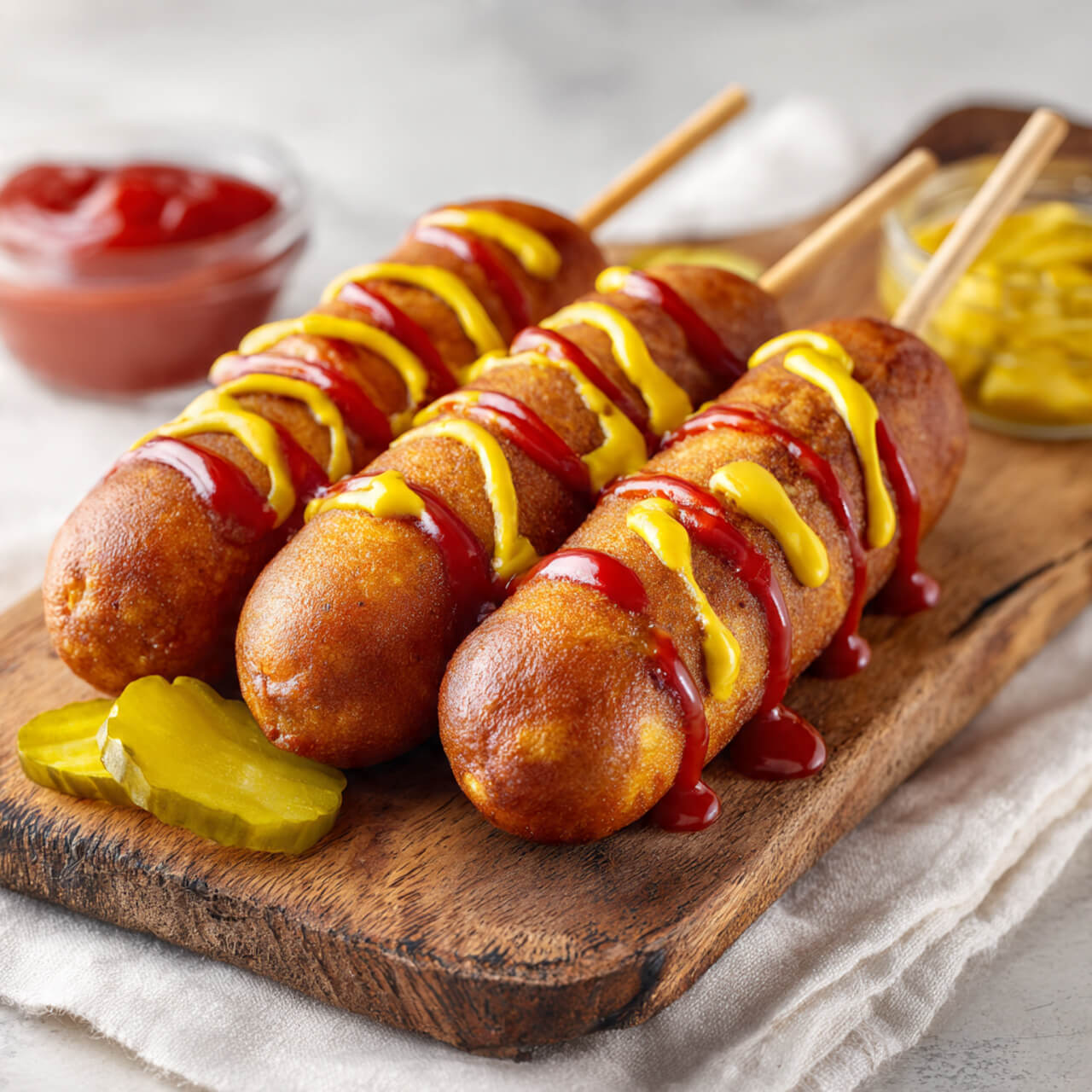 Air Fryer Frozen Corn Dogs