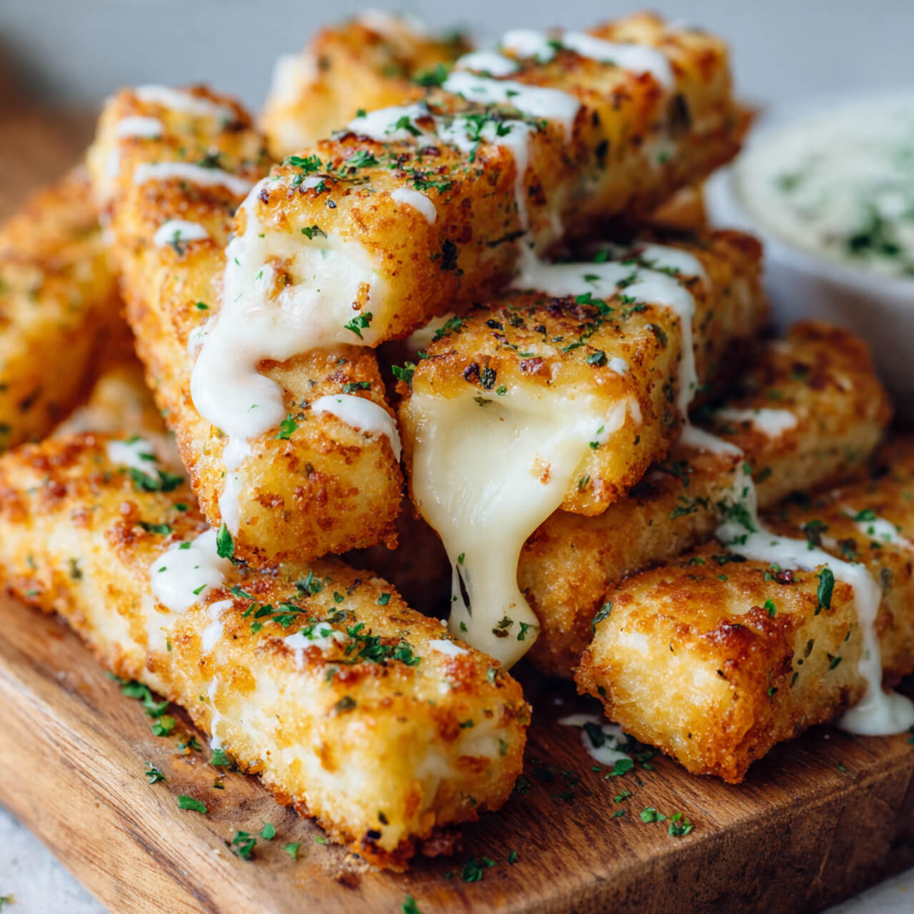 Air Fryer Frozen Mozzarella Sticks