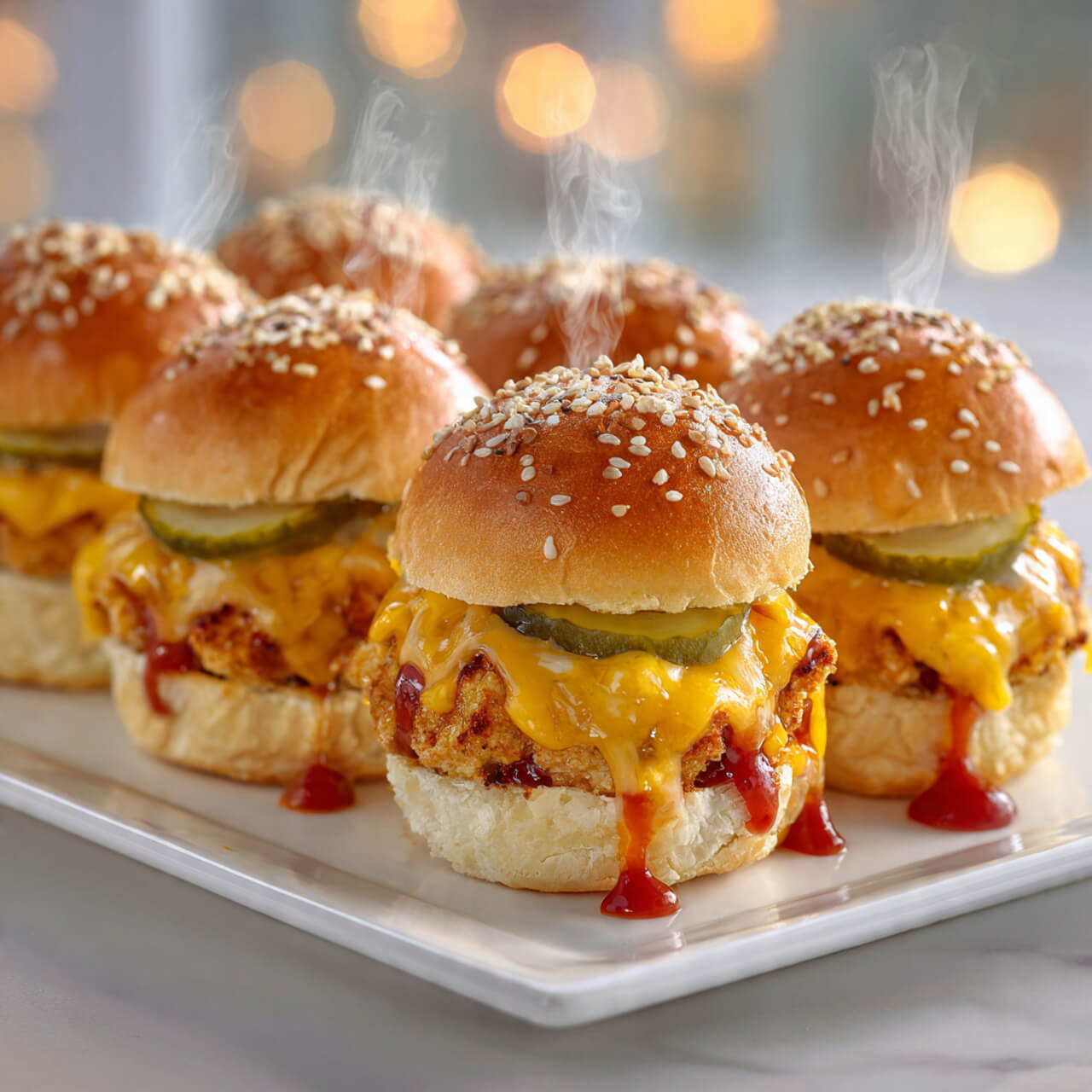 Air Fryer Frozen Sliders