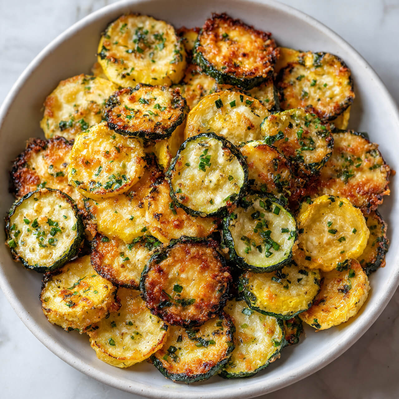 Air Fryer Zucchini and Squash