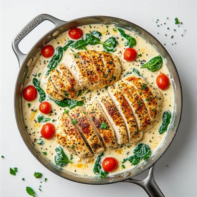 Creamy Italian Chicken Skillet