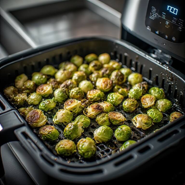 Air Fryer Frozen Brussels Sprouts