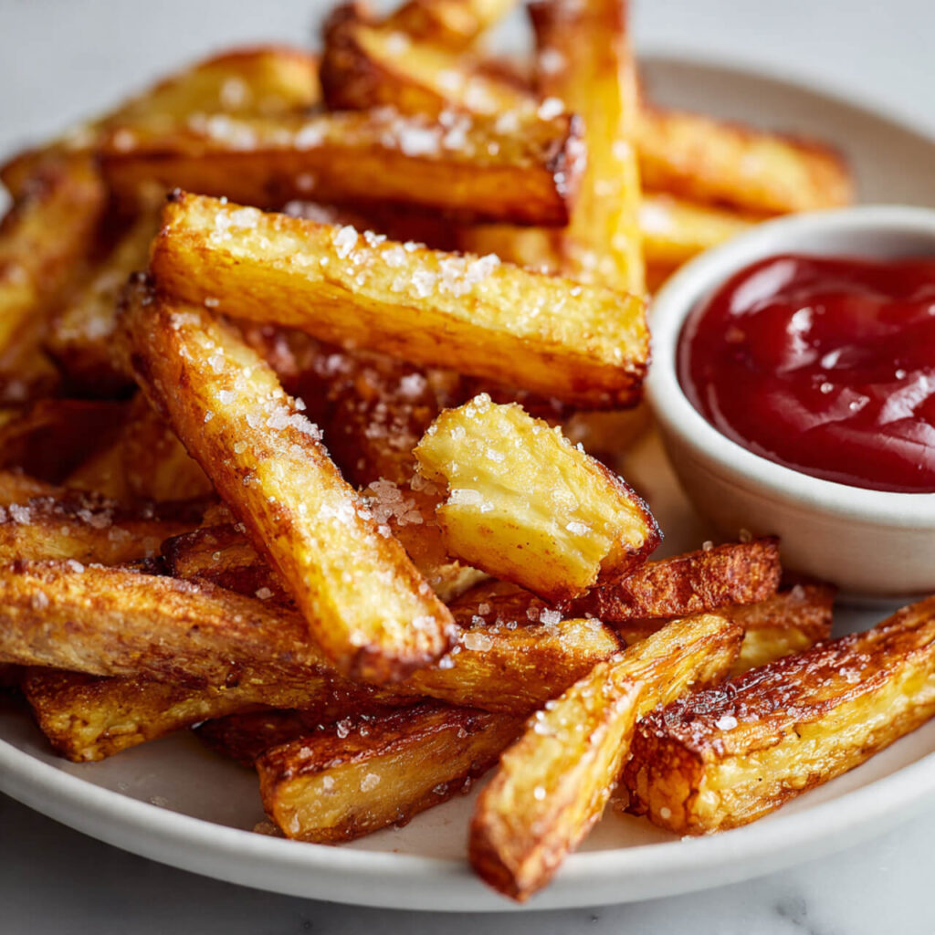 Crispy Air Fryer Parsnip Fries