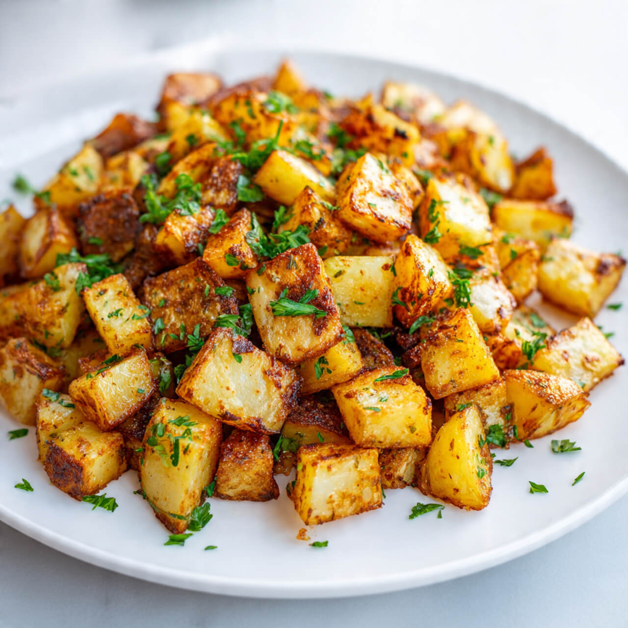 Air Fryer Diced Breakfast Potatoes