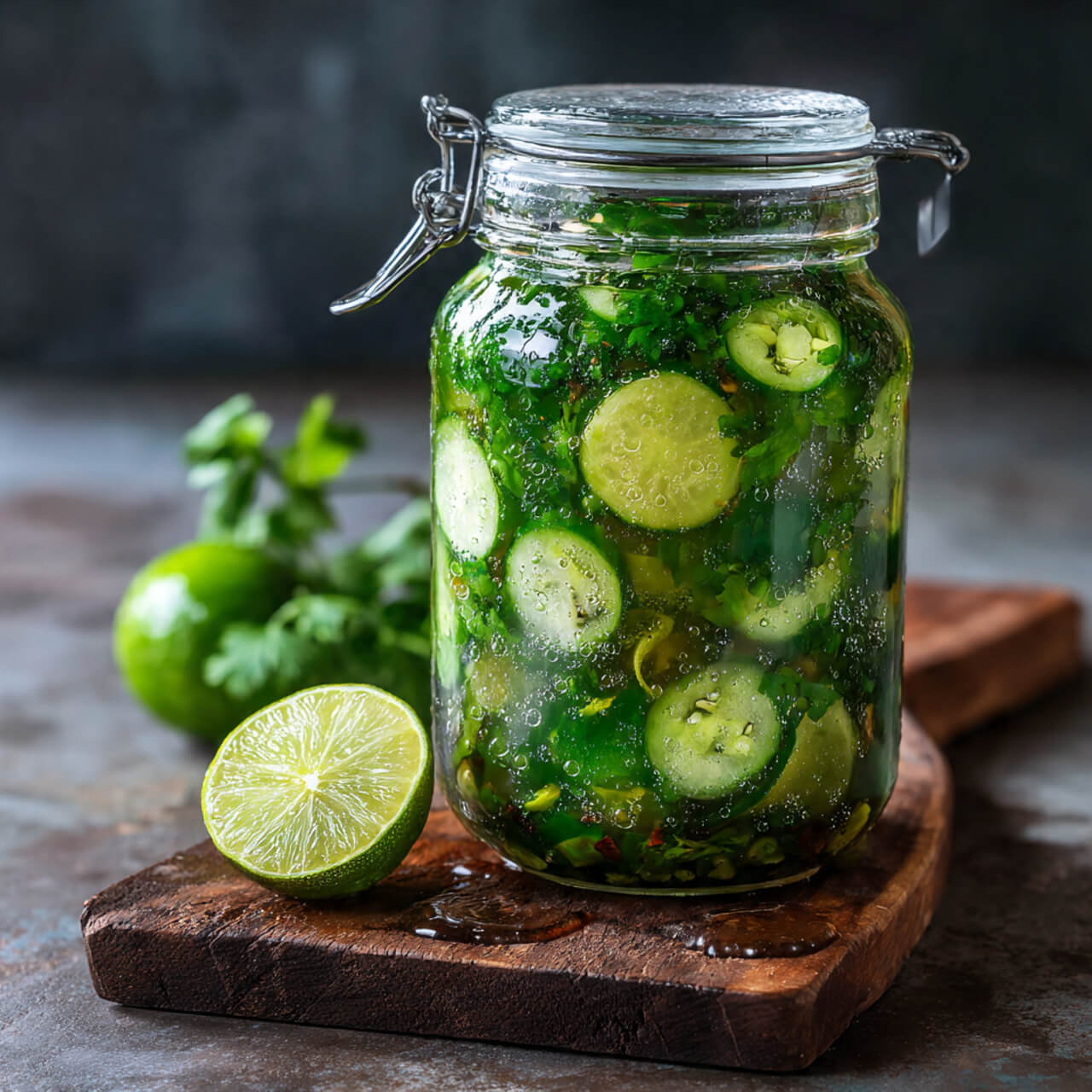 Zesty, Probiotic, Fermented Green Salsa Verde