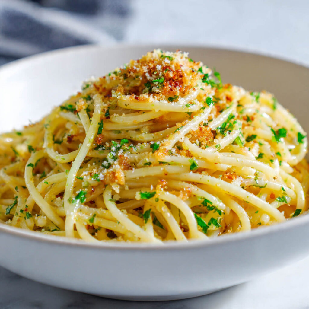 10 Minute Aglio e Olio Twist