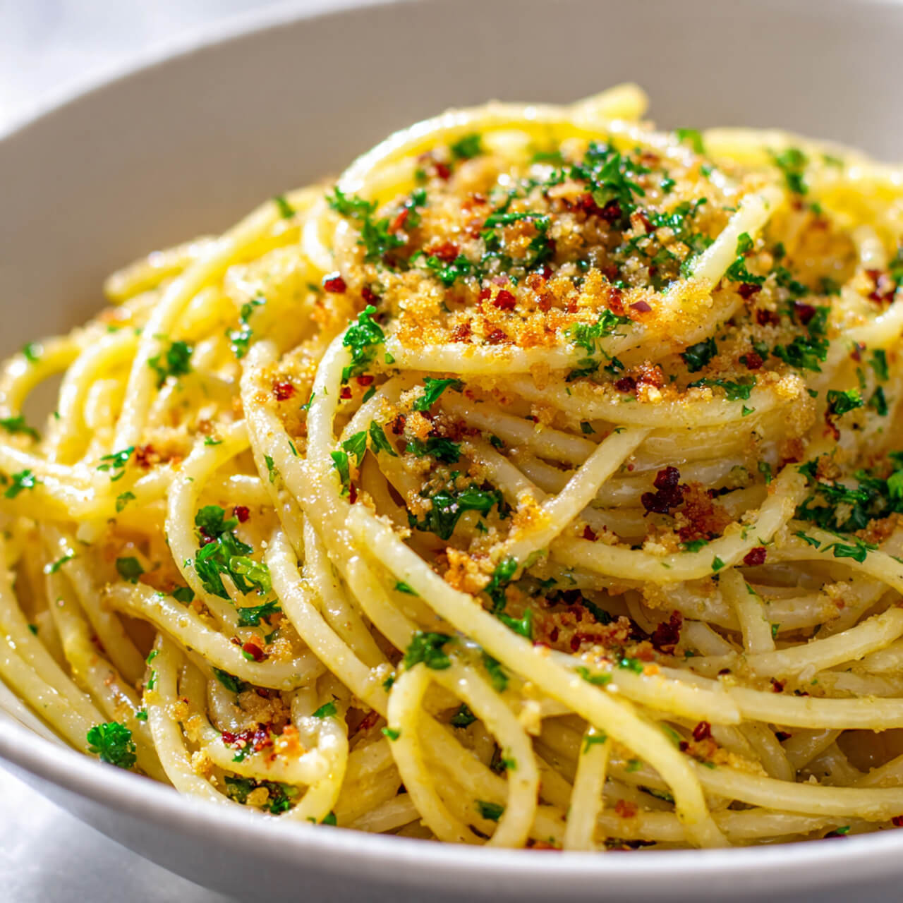 10 Minute Aglio e Olio Twist