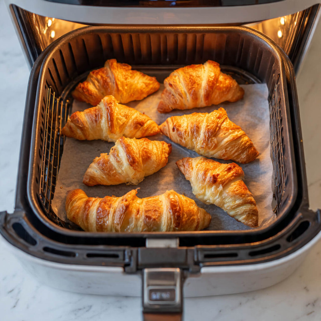 3-Ingredient Air Fryer Crescent Roll Danish recipe