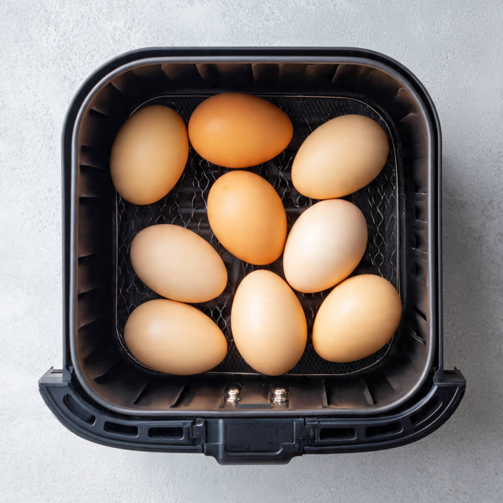 Hard Boiled Eggs in the Ninja Air Fryer