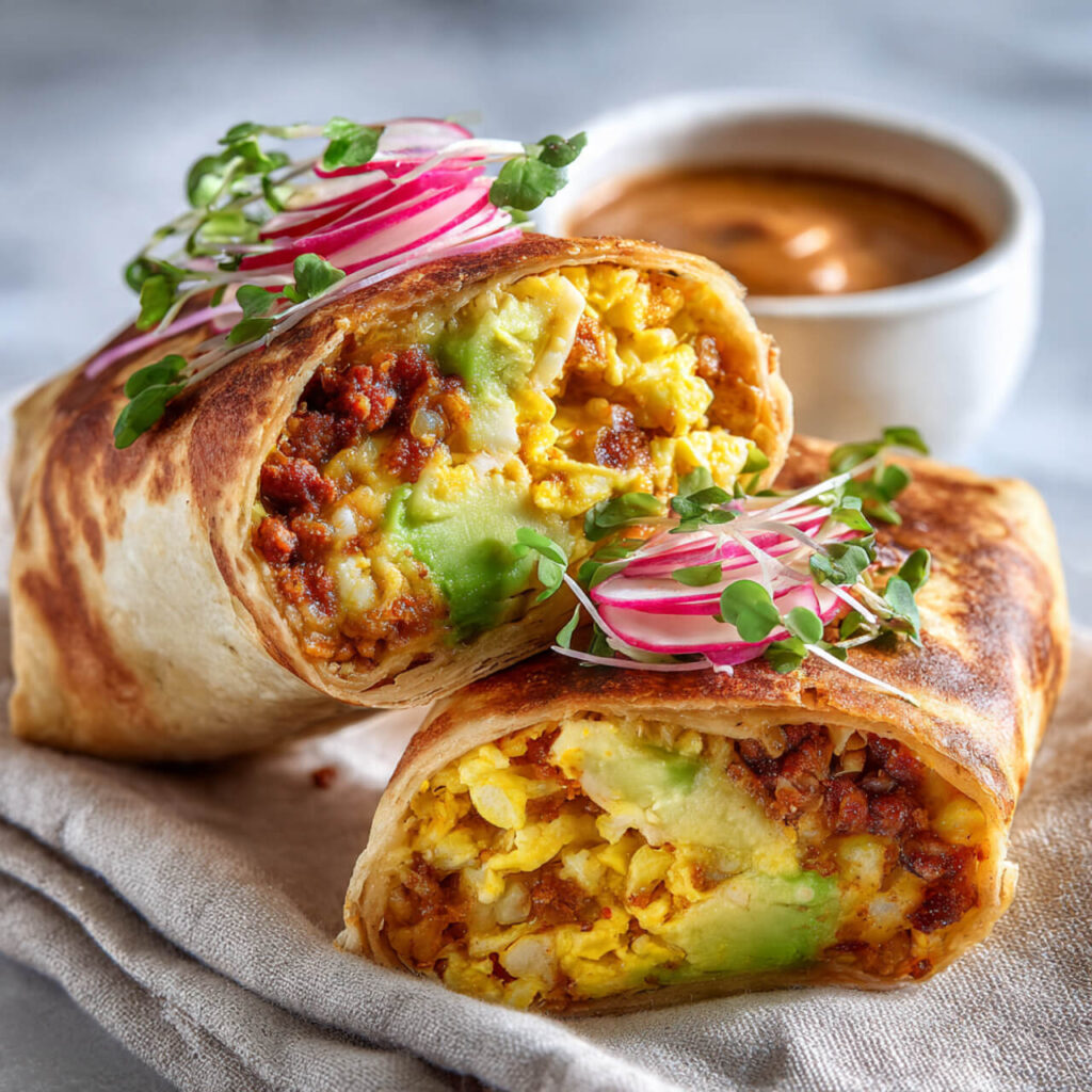 Frozen Burrito “Upgrade” in Air Fryer