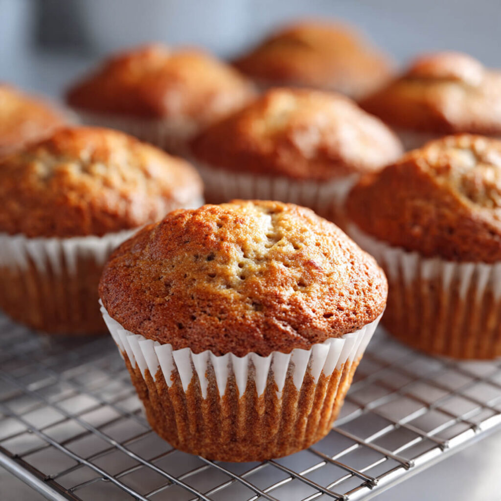 3 Ingredient Banana Muffins