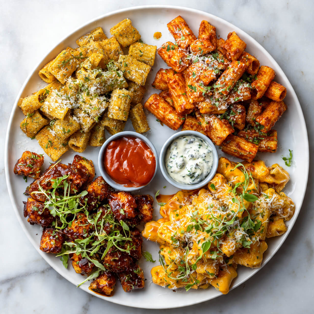 Air Fryer Pasta Chips 2.0