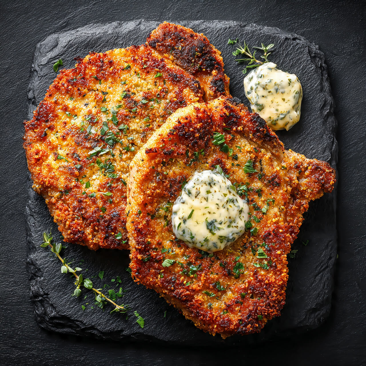 Air Fryer 10-Minute Shake-and-Bake Pork Chops