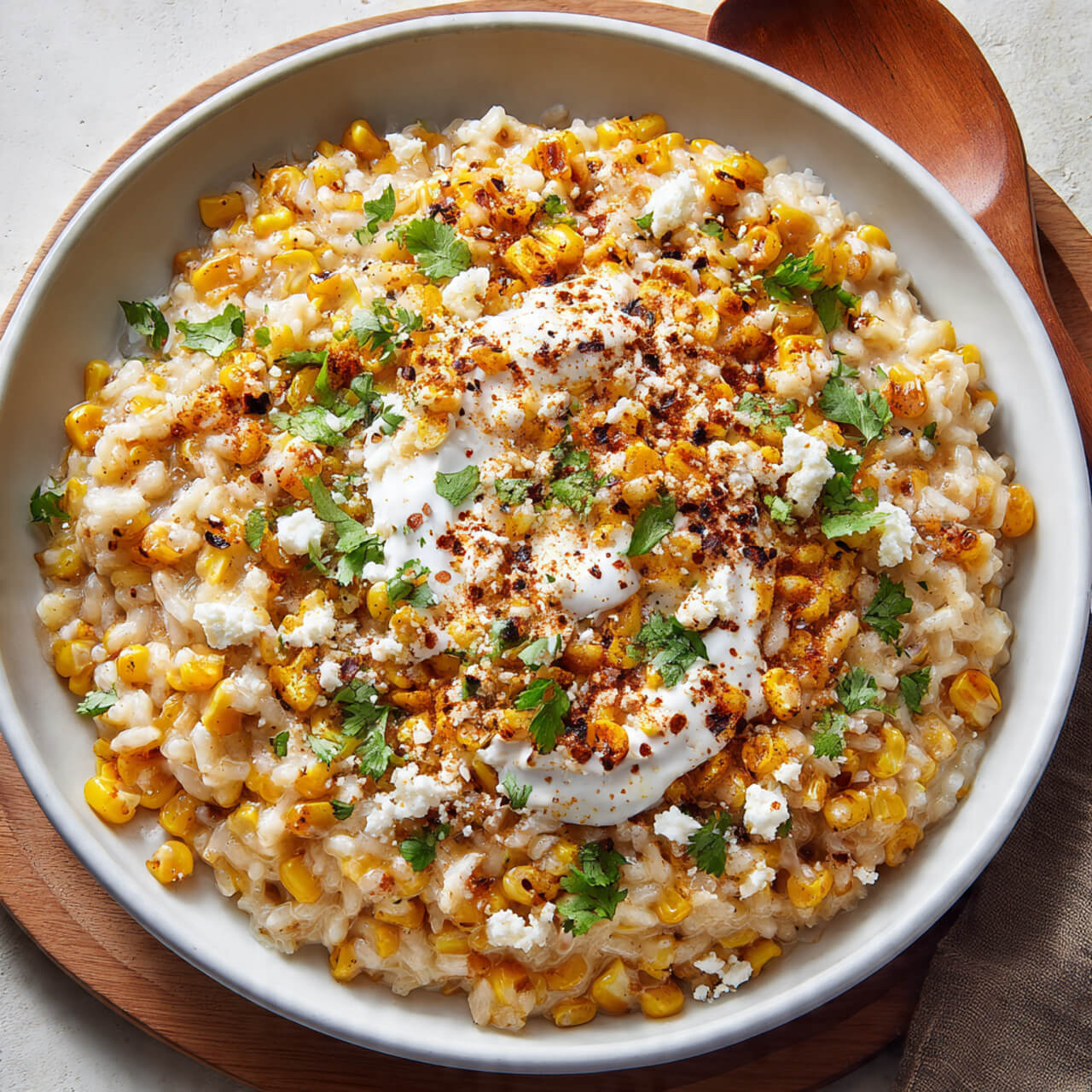 Mexican Street Corn Risotto
