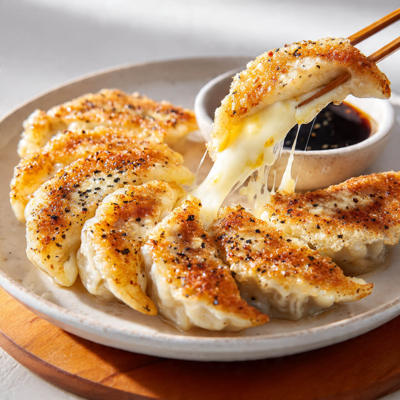 Cacio e Pepe Fusion Gyoza